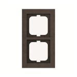 Busch-Jaeger 2CKA001754A4791 Abdeckrahmen 2-fach papierbraun - Busch-axcent® pur 