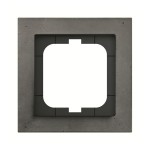 Busch-Jaeger 2CKA001754A4795 Abdeckrahmen 1-fach betongrau - Busch-axcent® pur 