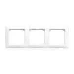 Busch-Jaeger 2CKA001754A4831 Abdeckrahmen mit Sichtfenster, waagerecht mit Beschriftungsfeld 3-fach 