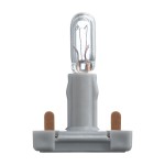 Busch-Jaeger 2CKA001784A0032 Beleuchtungseinsatz für Schalter/Taster Glühlampe/weiß, 22 mA, 24 V AC/DC 