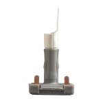 Busch-Jaeger 2CKA001784A0784 Beleuchtungseinsatz mit Sockel für Schalter/Taster LED/rot, 2 mA, 230 V weiß 