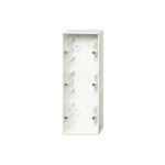 Busch-Jaeger 2CKA001799A0955 Aufputz-Gehäuse 3-fach studioweiß matt - future® linear 