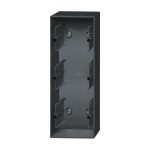 Busch-Jaeger 2CKA001799A0956 Aufputz-Gehäuse 3-fach schwarz matt - future® linear 