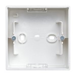 Busch-Jaeger 2CKA001799A0986 Aufputz-Gehäuse 1-fach alpinweiß - Busch-balance® SI 