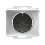 **Busch-Jaeger 20 EUC-266 Schuko-Steckdose titan 2CKA002011A3764 