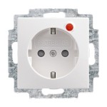 Busch-Jaeger 2310 EUGL/VAB-914 Busch-Protector® Schuko-Steckdose mit Überspannungsschutz alpinweiß 2CKA002011A6239 