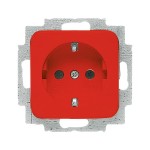 Busch-Jaeger 2CKA002011A6253 SCHUKO® Steckdosen-Einsatz rot - Reflex SI 