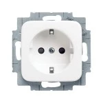 Busch-Jaeger 2CKA002013A4656 SCHUKO® Steckdosen-Einsatz Safety+ alpinweiß - Reflex SI 