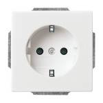Busch-Jaeger 2CKA002013A5294 Busch-steplight® SCHUKO® Steckdosen-Einsatz Safety+ mit LED 
