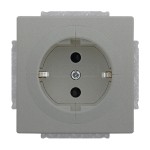 Busch-Jaeger 20 EUAB-803 Busch-Objektsteckdose® mit erhöhtem Berührungsschutz graumetallic 2CKA002013A5403 