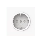 Busch-Jaeger 2CKA002013A5490 SCHUKO® Steckdosen-Einsatz Safety+ studioweiß matt - Busch-art linear® Safety+ 