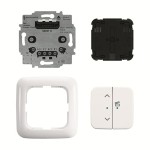 Busch-Jaeger 2CKA006200A0287 Jalousie-Einsatz flex, 1-fach, Komplettset, 2-fach Bedienelement, Wireless 