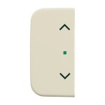 Busch-Jaeger 2CKA006220A0091 Wippe 2-fach links/rechts, mit Symbol Jalousie 