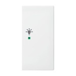 Busch-Jaeger 2CKA006220A0365 Wippe 2-fach rechts, mit Symbol Licht Busch-balance® SI 