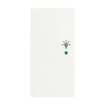 Busch-Jaeger 2CKA006220A0487 Wippe 2-fach links, mit Symbol Licht 