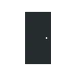 Busch-Jaeger 2CKA006220A0947 Wippe 2-fach links/rechts, ohne Bedruckung 2-fach schwarz matt - Busch-art 