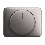 Busch-Jaeger 2CKA006599A1458 Zentralscheibe mit Befestigungsmutter für Dimmer Drehknopf mit Glimmlampe 