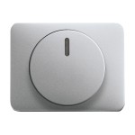 Busch-Jaeger 2CKA006599A2855 Zentralscheibe mit Befestigungsmutter für Dimmer Drehknopf mit Glimmlampe titan 