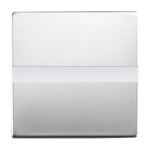 Busch-Jaeger 2CKA006800A2897 Busch-Komfortschalter® flex mit Orientierungslicht, edelstahl - pur edelstahl 