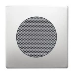 Busch-Jaeger 2CKA008200A0087 Zentralscheibe Lautsprecher edelstahl - pur edelstahl 