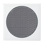 Busch-Jaeger 2CKA008200A0186 Zentralscheibe Lautsprecher alpinweiß - Busch-balance® SI 