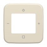 Busch-Jaeger 2CKA008200A0238 Zentralscheibe mit Aufdruck Busch-Radio weiß - Busch-Duro 2000® SI 