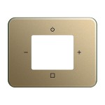 Busch-Jaeger 2CKA008200A0243 Zentralscheibe mit Aufdruck Busch-Radio bronze - alpha 