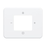 Busch-Jaeger 2CKA008200A0245 Zentralscheibe mit Aufdruck Busch-Radio studioweiß - alpha 