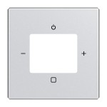 Busch-Jaeger 2CKA008200A0252 Zentralscheibe mit Aufdruck Busch-Radio alusilber - Plattform 63 