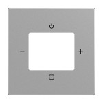 Busch-Jaeger 2CKA008200A0263 Zentralscheibe mit Aufdruck Busch-Radio edelstahl - pur edelstahl 