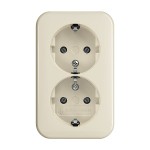 Busch-Jaeger 202 EAP/11 SCHUKO Doppelsteckdose 2TKA00003933 