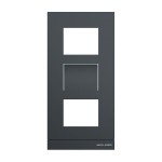 Busch-Jaeger 2TMA220160B1004 Frontplatte Video, 1/3, anthrazit 