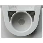 GIRA 000930 Adapter Ltg.einf. 1f geschlossen WG AP Grau 