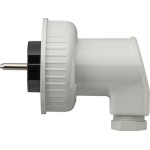 GIRA 002031 SCHUKO-Stecker WD AP Grau 