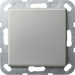 **Gira 0126600 Tastschalter 10AX 250V mit Wippe Universal-Aus-Wechselschalter Edelstahl 