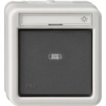 Gira 015631 Wipptaster Wechsler BSF WD AP Grau 