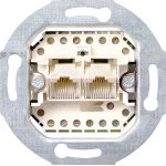 GIRA 019000 UAE/IAE-Anschlussdose 2 x 8-p 8/8 SRK Einsatz 