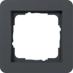 GIRA 0211152 Abdeckrahmen 1f Gira E1 Anthrazit 