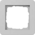 GIRA 0211154 Abdeckrahmen 1f Gira E1 Grau m 