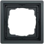 Gira 0211173 Abdeckrahmen 1f F100 Anthrazit lackiert 