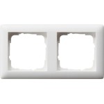 GIRA 021204 Abdeckrahmen 2f Gira Standard 55 Reinweiß m 