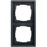 Gira 0212173 Abdeckrahmen 2f F100 Anthrazit lackiert 