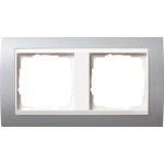 GIRA 0212326 Abdeckrahmen 2f Zwischenr. RW Gira Event F Alu 