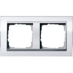 GIRA 0212726 Abdeckrahmen 2f Zwischenr. F Alu Gira Event Klar Weiß 