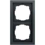 Gira 021273 Abdeckrahmen 2f F200 Anthrazit lackiert 