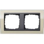 GIRA 0212778 Abdeckrahmen 2f Zwischenr. AN Gira Event Klar Sand 