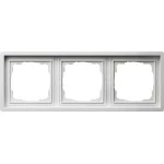 GIRA 0213112 Abdeckrahmen 3f Flächenschalter Reinweiß 