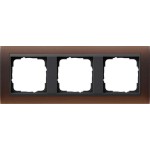 GIRA 021313 Abdeckrahmen 3f Zwischenr. AN Gira Event Opak Dklbraun 