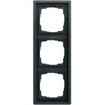 Gira 0213173 Abdeckrahmen 3f F100 Anthrazit lackiert 