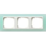 GIRA 0213395 Abdeckrahmen 3f Zwischenr. RW Gira Event Opak Mint 